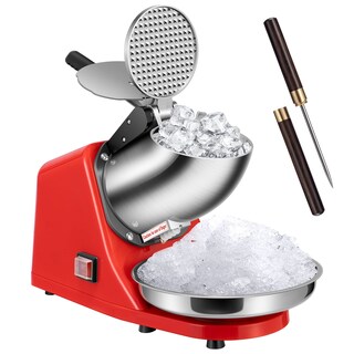 Foto 1 | Foto 1 | Vivohome Máquina Trituradora De Hielo Eléctrica Para Máquina De Afeitar De Hielo Color Rojo 155 Lb/h Con Púa De Hielo Para Us