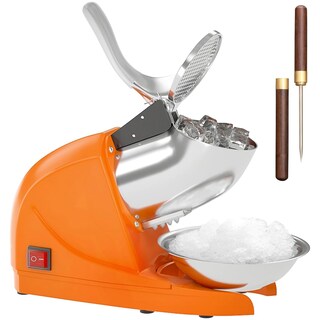 Foto 1 | Foto 1 | Greatrue Máquina De Hielo Afeitada Máquina Eléctrica De Cono De Nieve De 3 Cuchillas Máquina De Hielo Trituradora De 380 W Tr