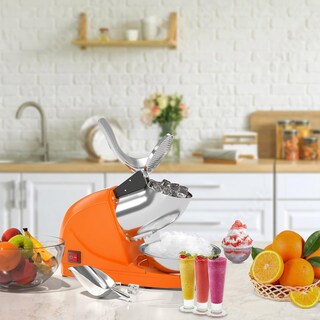 Foto 2 | Foto 2 | Greatrue Máquina De Hielo Afeitada Máquina Eléctrica De Cono De Nieve De 3 Cuchillas Máquina De Hielo Trituradora De 380 W Tr