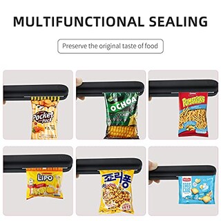 Foto 5 | Foto 5 | Paquete De 2 Mini Selladores De Bolsas De Termosellado Resellador De Bolsas De Mano Para Almacenamiento De Alimentos Máquina P