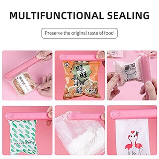 Foto 5 | Foto 5 | Paquete De 2 Mini Selladores De Bolsas Con Termosellado Resellador De Alimentos De Mano Para Almacenamiento Máquina Inteligent