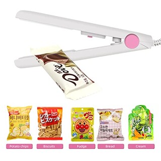 Foto 6 | Foto 6 | Paquete De 2 Mini Selladores De Bolsas De Termosellado Resellador De Bolsas De Mano Para Almacenamiento De Alimentos Máquina P