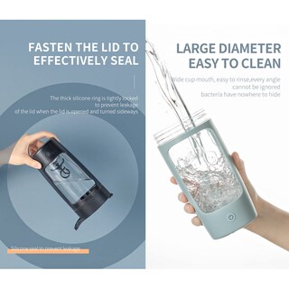 Foto 4 | Foto 4 | Daasigwaa - Botella Eléctrica De Proteínas Tritan | Sin Bpa | Botellas Batidoras De 22 Onzas Recargables Mezclador Portátil De