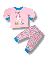 Conjunto para Bebé Niña Reno Navidad Christmas