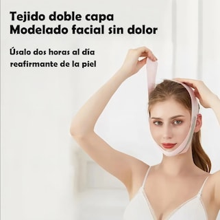 Foto 3 | Foto 3 | Faja Reductora de Papada y Reafirmante con 3 Niveles Resistencia