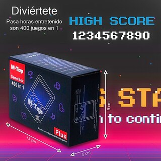 Foto 3 | Foto 3 | Consola Portátil Con 400 Videojuegos