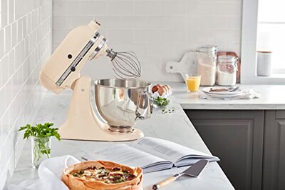Foto 5 | Foto 5 | Kitchenaid Artisan Batidora De Pie Blanco (almond Cream) 4.73 L