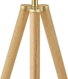 Foto 4 | Foto 4 | Lutema Lámpara De Pie Con Trípode (madera Natural) De 61 Pulgadas | 120v | Cable Transparente De 6 Pulgadas | Lámpara Para Dormi