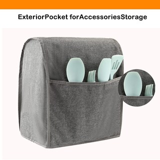 Foto 5 | Foto 5 | Funda Para Batidora De Pie Funda Para Mezclador De Cocina Compatible Con Mezcladores Hamilton Kitchenaid De 5 A 8 Cuartos De Ga