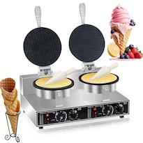 Máquina Profesional De 2600 W Para Hacer Conos De Helado Máquina Eléctrica Para Hacer Conos De Gofres Con Control De Temperatu