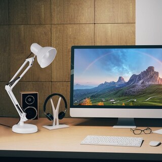 Foto 7 | Foto 7 | Txg Luz De Lectura Con Brazo De Metal Blanco