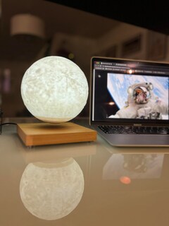 Foto 4 | Foto 4 | Crinn Luna Grande. Lámpara Flotante De Levitación Magnética.