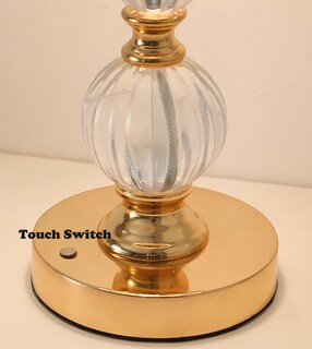 Foto 6 | Foto 6 | Lámpara De Mesa Sin Cuerda Lámpara De Carga Dorada Luz Táctil Ajustable Tricolor Lámpara De Mesa Retro Portátil Al Aire Libre