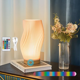 Foto 1 | Foto 1 | Galasala Lampara De Buro Noche Lamparas De Mesa Recamara Lampara De Noche Recamara Decorativa Con Control Remoto Y Control Tác