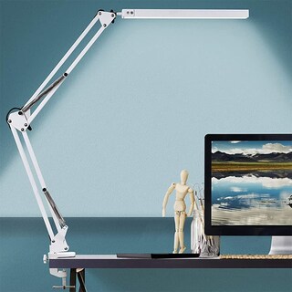 Foto 1 | Foto 1 | Ingequis Lámpara De Escritorio Led De 10w 3 Modos De Luz Con 20 Brillos Infinitos Ajustables Lámpara De Mesa Plegable Y Rotabl