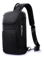 Mochila Crossbody Impermeable Para Tablet De 9.7 Pulgadas Bandolera Para Hombre Y Mujer Multiples Compartimentos Y Bolsillos Oc