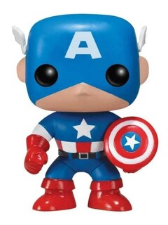 Foto 1 | Foto 1 | Figura De Acción Capitán América 2224 De Funko Pop! Marvel