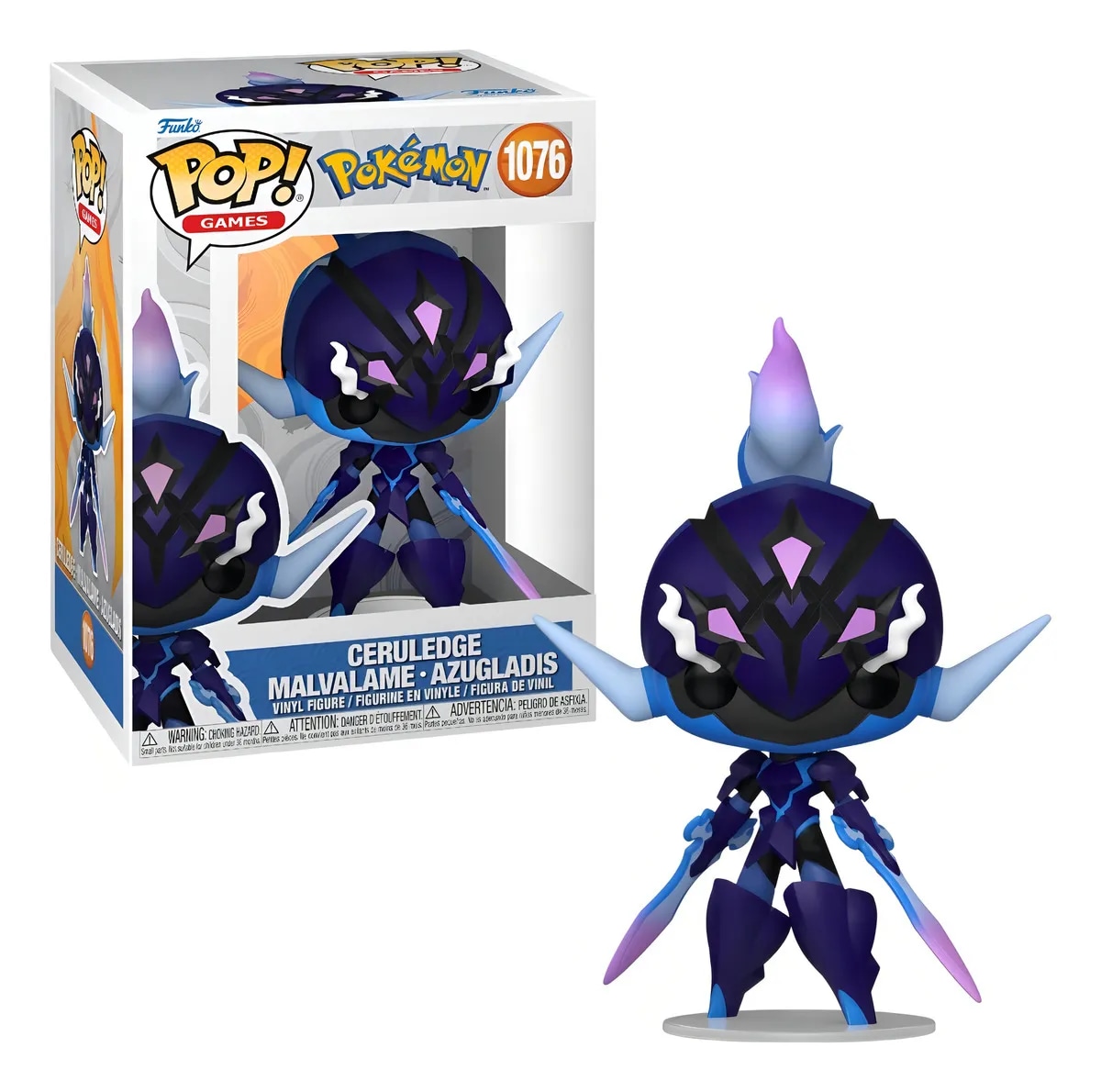 Figura De Acción Pop! Pokémon - Ceruledge 1076 Funko