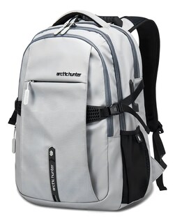 Foto 1 | Foto 1 | Mochila Escolar Hombre Antirrobo Impermeable Arctic Hunter Color Gris B00388