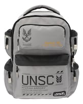 Mochila Juvenil Halo Tactica Unsc Backpack Hal027bp183a Color Gris