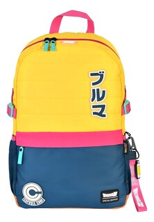 Foto 1 | Foto 1 | Mochila Dragon Ball Z Bulma Para Laptop Edición Especial Color Amarillo Diseño De La Tela Poliéster