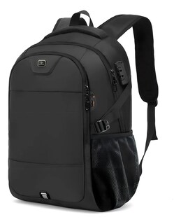 Foto 1 | Foto 1 | Mochila Escolar Doxungoo Bb2250 Color Negro Diseño Lisa 35l