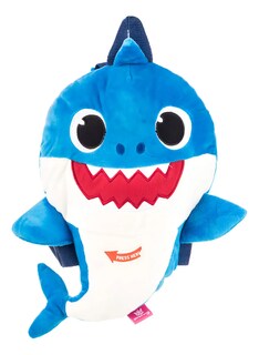 Foto 1 | Foto 1 | Mochila Preescolar Baby Shark Daddy Shark Original Nueva Color Azul Diseño De La Tela Alta Calidad