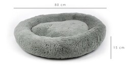 Cama Grande Pets Apparel Ctd14 Colchoneta Gris Para Perro