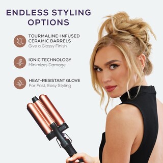 Foto 5 | Foto 5 | Sutra Beauty Kit Curling Intercambiable 5 Piezas Ferros Para Ondas Y Rizos Incluye 3 Barriles + Waflera + Base Tecnología Pr