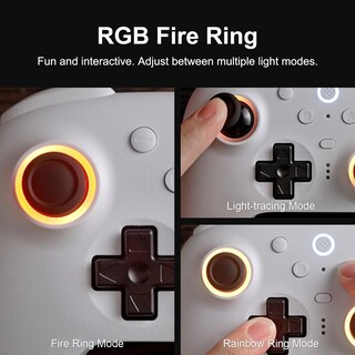 Foto 8 | Foto 8 | Bluetooth Control 8bitdo Ultimate 2 Para Switch 2 Switch Y Pc Windows Mando Switch Pro Con Joysticks Tmr Gatillos Hall/táctil