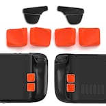 Playvital Kit De Agarre Para Steam Deck,set De Almohadilla Mejora Del Botón Trasero Para Steam Deck Compatible Con Lcd/oled Mod