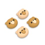 Playvital Tapas De Pulgares Para Steam Deck Tapas De Silicona De Joystick Para Steam Deck Thumb Grips Thumbsticks - Oso