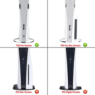 Foto 2 | Foto 2 | Playvital Set De Filtro De Polvo Para Ps5 Pro Consola Accesorios De Protección Contra El Polvo Con Tapas De Puertos De Silicona