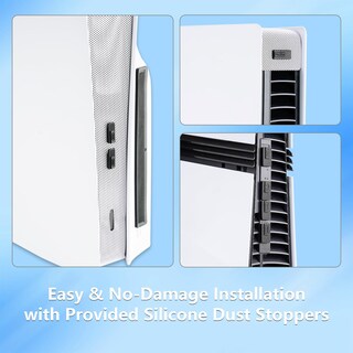 Foto 5 | Foto 5 | Playvital Set De Filtro De Polvo Para Ps5 Pro Consola Accesorios De Protección Contra El Polvo Con Tapas De Puertos De Silicona