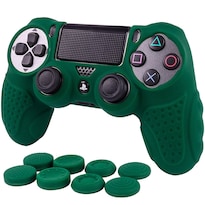 Chin Fai - Funda Protectora De Silicona Antideslizante Para Driver Ps4 De Sony Ps4 Slim/ps4 Pro Con 8 Empuñaduras Para Pulgar (v