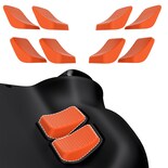 Playvital Naranja Set De Almohadilla Mejora Del Botón Trasero Para Steam Deck Kit De Protección De Botones Para Steam Deck Mej
