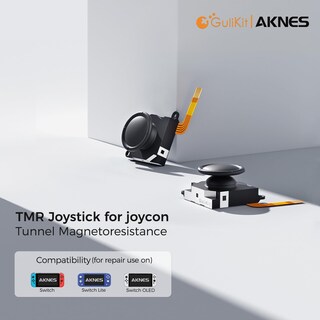 Foto 2 | Foto 2 | Aknes Gulikit Joycon Tmr Joysticks De Repuesto Joysticks Tmr Compatibles Con Nintendo Switch Oled/switch/switch Lite Joycon Co