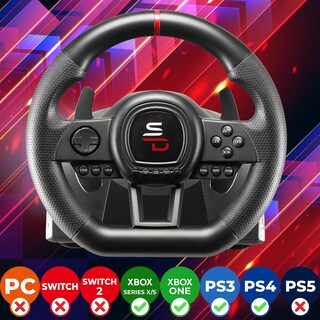 Foto 2 | Foto 2 | Subsonic Superdrive - Gs650-x Steering Wheel With Manual Shifter 3 Pedals And Paddle Shifters Racing Wheel For Xbox Serie X/s