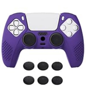 Foto 1 | Foto 1 | Extremerate Playvital 3d Tachonado Diseño Funda De Silicona Antideslizante Tacto Suave Para Ps5 Mando Carcasa Protector De Goma