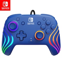 Pdp Controlador Con Cable Afterglow™ Wave: Azul Para Nintendo Switch Nintendo Switch: Modelo Oled