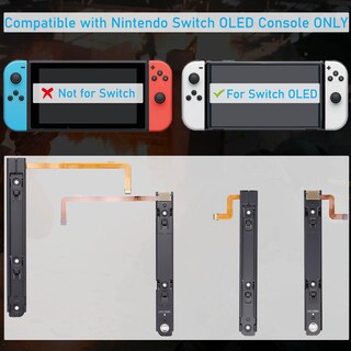 Foto 3 | Foto 3 | Ikpek Riel Deslizante De Metal Izquierdo Y Derecho Para Consola Nintendo Switch Oled Heg-001