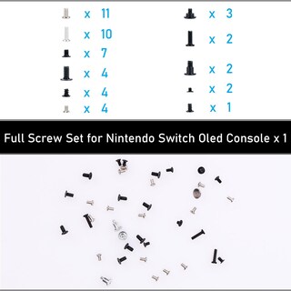 Foto 4 | Foto 4 | Ikpek Riel Deslizante De Metal Izquierdo Y Derecho Para Consola Nintendo Switch Oled Heg-001