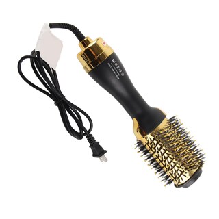 Foto 5 | Foto 5 | Cepillo Para Peinar El Cabello Con Secador De Pelo Rizador De Cable Giratorio Viento Caliente Nailon Enchufe Estadounidense