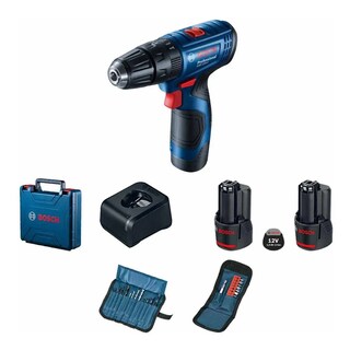 Foto 1 | Foto 1 | Rotomartillo Inalámbrico Bosch Gsb 120-li 2 Baterías Y Maletín