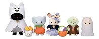 Calico Critters Trick Or Treat Parade Juego De Halloween De Temporada Con 5 Cifras Coleccionables Y Accesorios Para Disfraces
