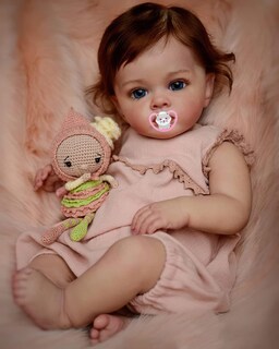 Foto 2 | Foto 2 | Muñecas Reborn Realistas De 24 Pulgadas (60cm) Bebé Reborn De Silicona Suave Con Cuerpo Completo De Vinilo – Muñeca Reborn Niña