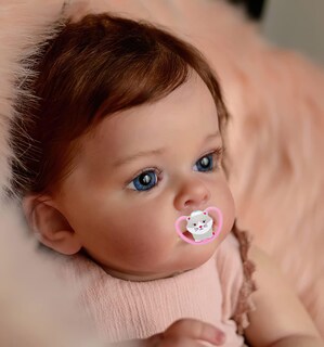 Foto 6 | Foto 6 | Muñecas Reborn Realistas De 24 Pulgadas (60cm) Bebé Reborn De Silicona Suave Con Cuerpo Completo De Vinilo – Muñeca Reborn Niña