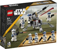 Lego Star Wars - 501st Clone Troopers Battle Pack - 75345 Cantidad De Piezas 119
