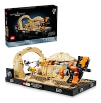 Lego Star Wars: La Amenaza Fantasma Diorama: Carrera De Pods De Mos Espa Set 75380 Incluye Pod De Carreras De Anakin Skywalker