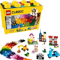 Lego Classic Caja De Ladrillos Creativos Grande 10698 790 Piezas En 33 Colores Diferentes